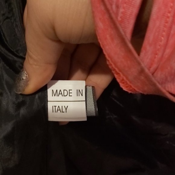 NWT EMPORIO ARMANI Dress Leather Jacket authenticM - Picture 6 of 16